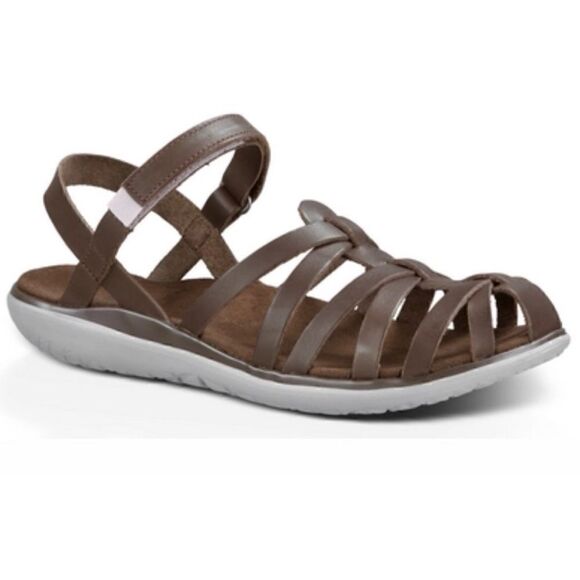 Teva Women Terra-Float Stella Lux Sandals in Brown Size 9 Néw No Box - Picture 1 of 5